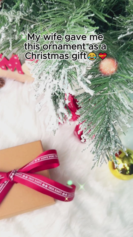 Nicht nur der Weihnachtsmann kommt – Personalisierter Paarschmuck