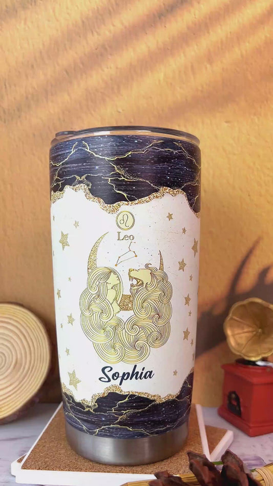 Nährwertangaben für jedes Sternzeichen – Personalisierter Horoskop-Trinkbecher