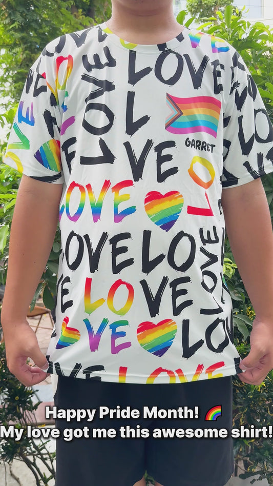 Liebe ist Liebe – Personalisiertes LGBT-Unterstützungs-Shirt