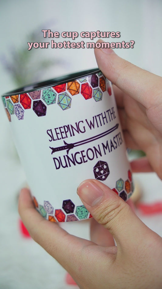 Sleeping With The DM - Personalized RPG Accent Mug