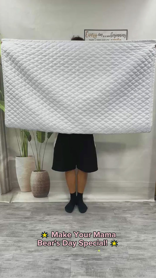 Mama Bär – Personalisiertes Mutter-Quilt-Set