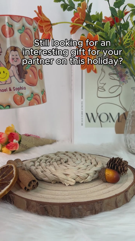 Glückwunsch, dass du mein Lieblingspopo bist – Geschenk für Ehemann, Ehefrau, Freund, Freundin – personalisierte Tasse