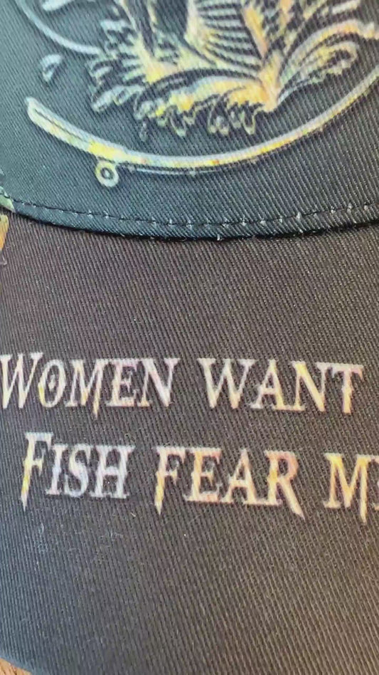 Fish Fear Me - Personalized Fishing Classic Cap