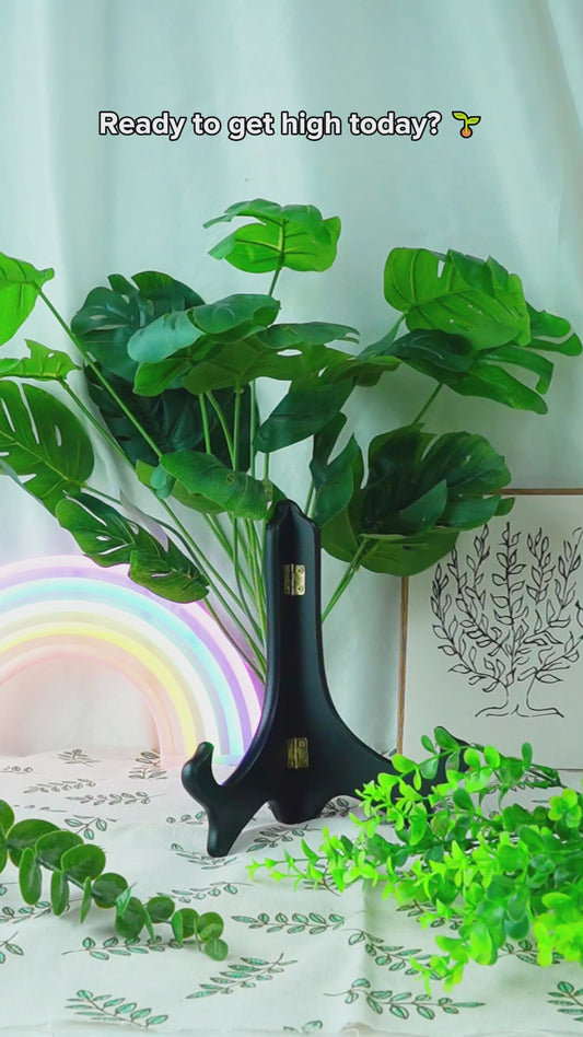 Roll That Shite High Maintenance - Personalized Weed Plate