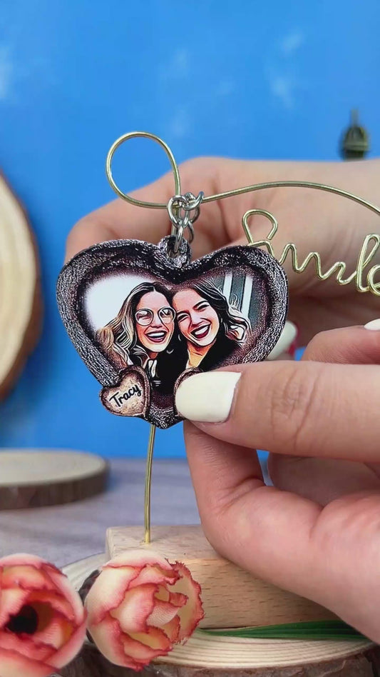 You Are the She to My Nanigans - Personalized Bestie Keychain