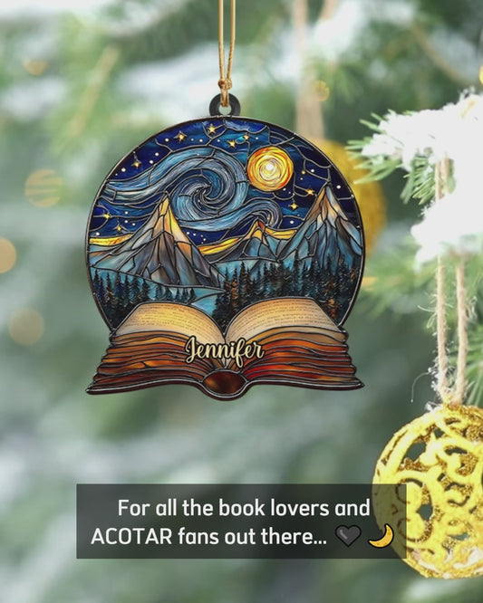 Nachtgerichtslesung – Personalisierter Buchanhänger