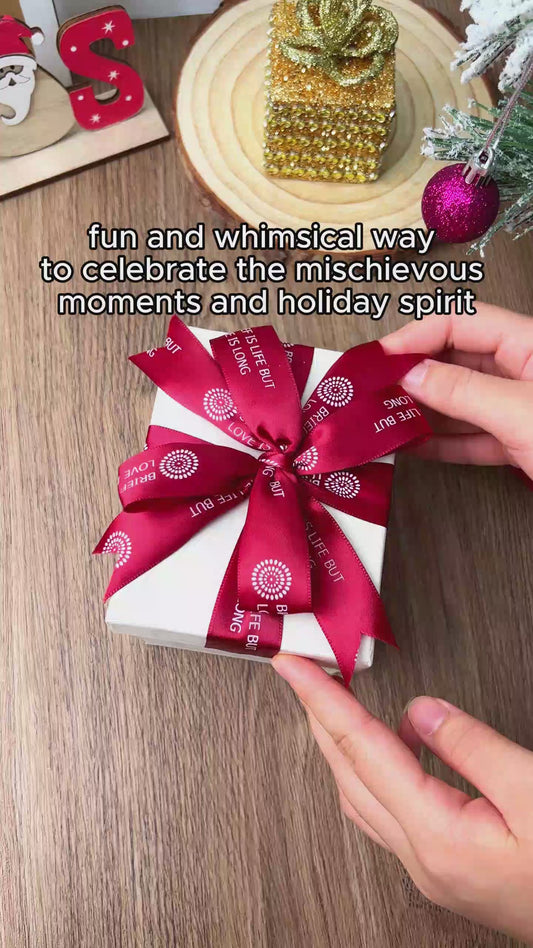 Together On The Naughty List - Personalized Couple 2 Layered Piece Ornament