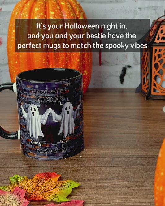 Ghost Friends - Personalisierter Bestie-Akzentbecher