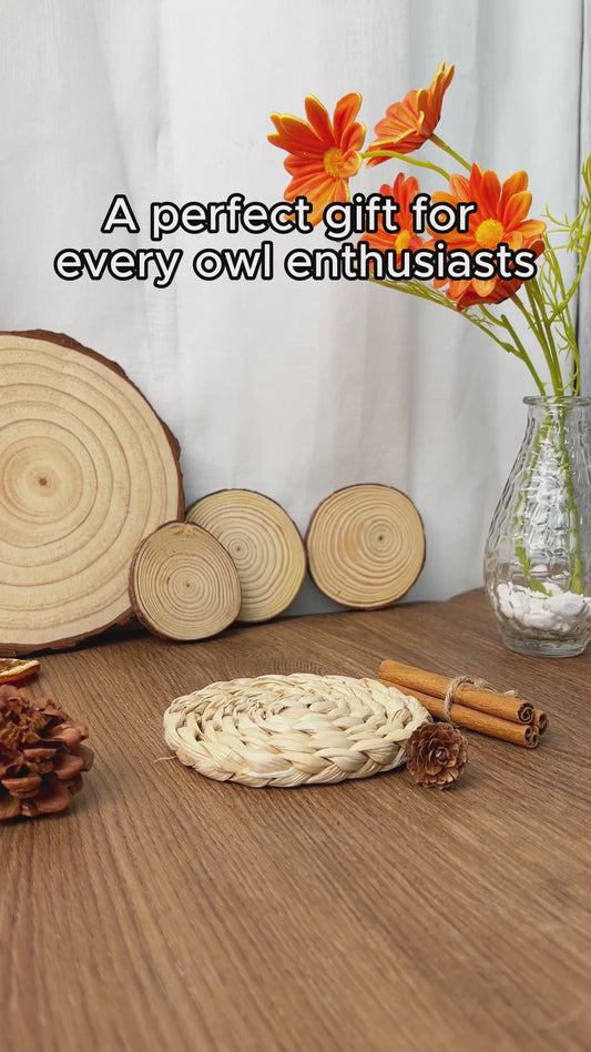 Einfach ein Mädchen, das Eulen liebt – personalisierte Tasse mit Eulenmotiv