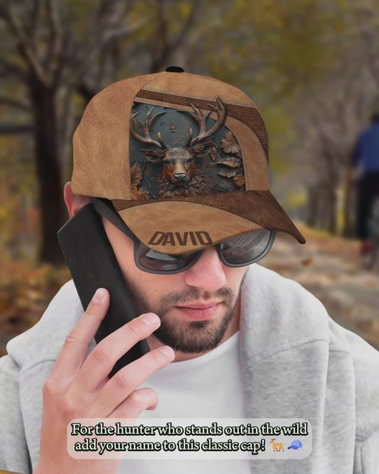 Cool Deer - Personalisierte Jagd-Klassiker-Kappe