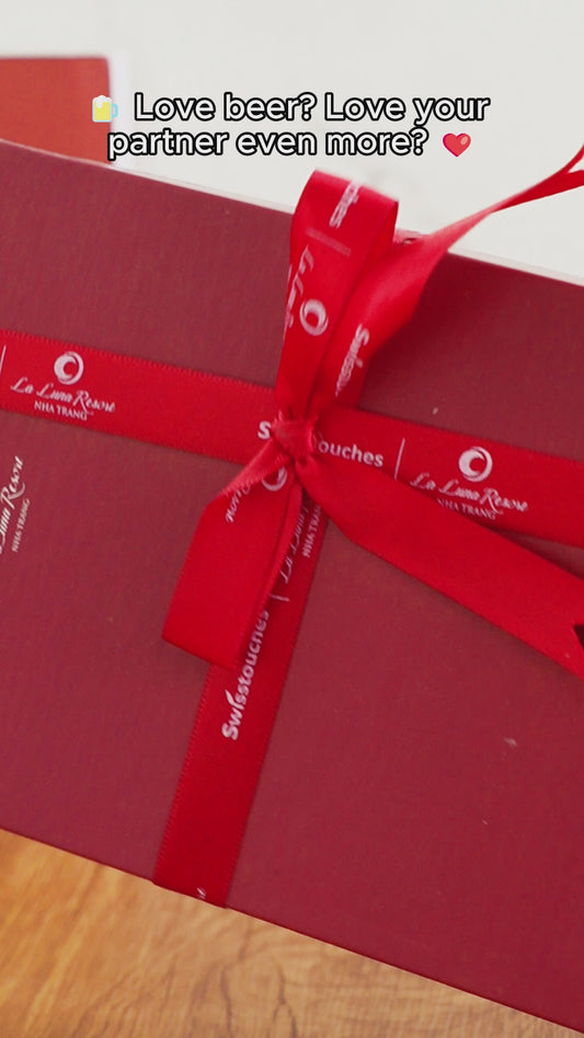 I Love You - Personalized Couple Beer Glass