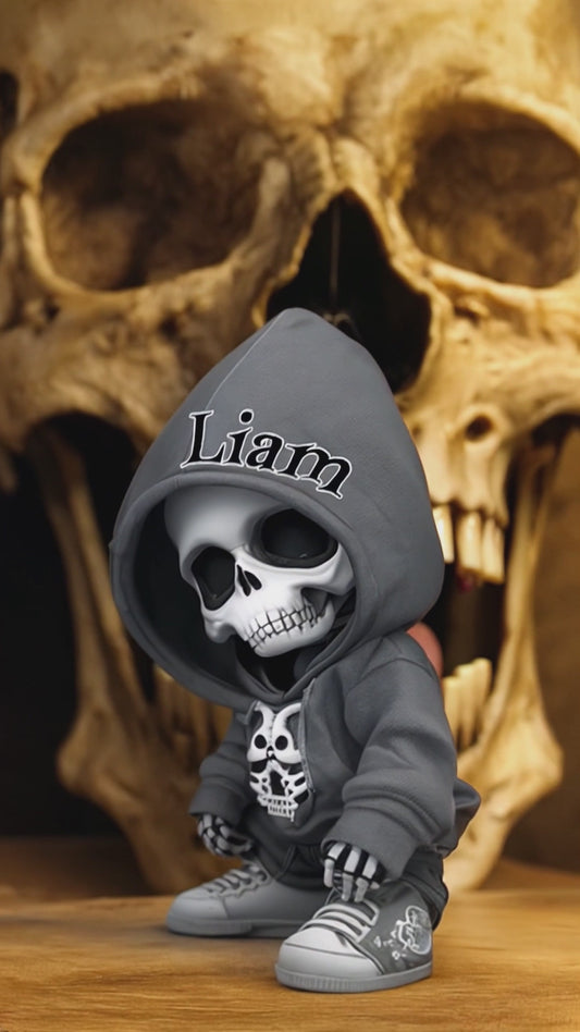 Cool Skull - Personalized Skull Custom Shaped Acrylic Plaque