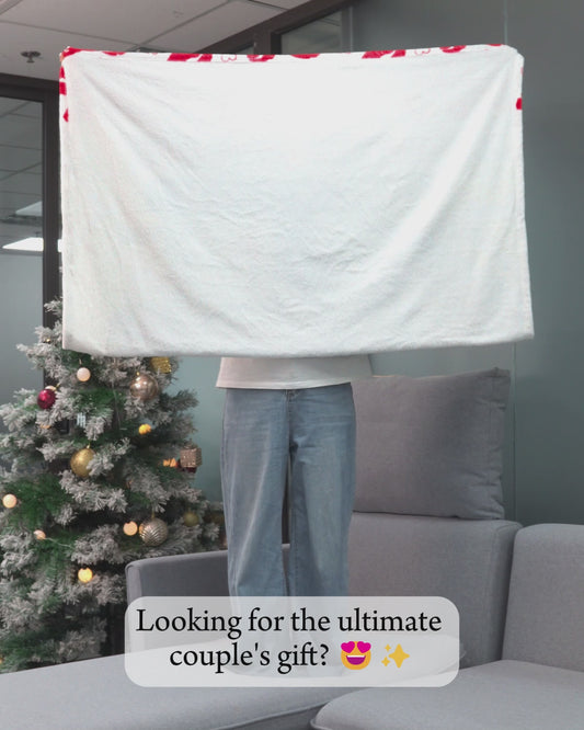 Es ist nicht so, dass ich ständig geil bin – personalisierte Pärchendecke