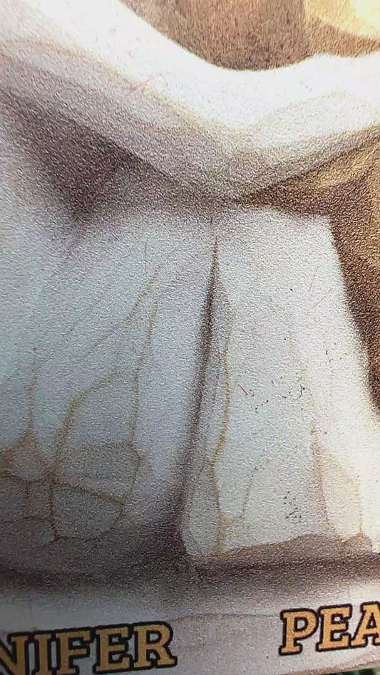 Hund und Mädchen – Personalisierter Weihnachtsschmuck (beidseitig bedruckt)