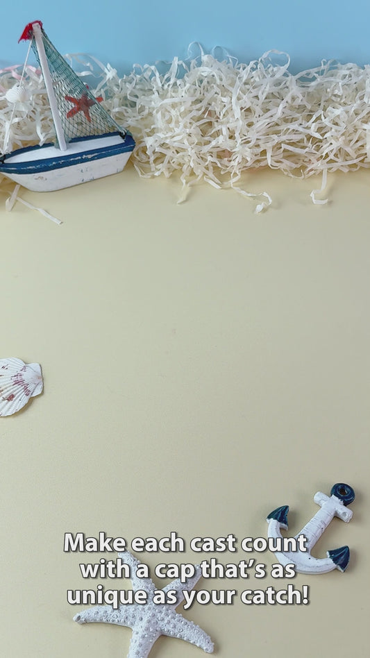 Reel Cool Dad American Flag Bass - Personalisierte Angel-Klassiker-Kappe