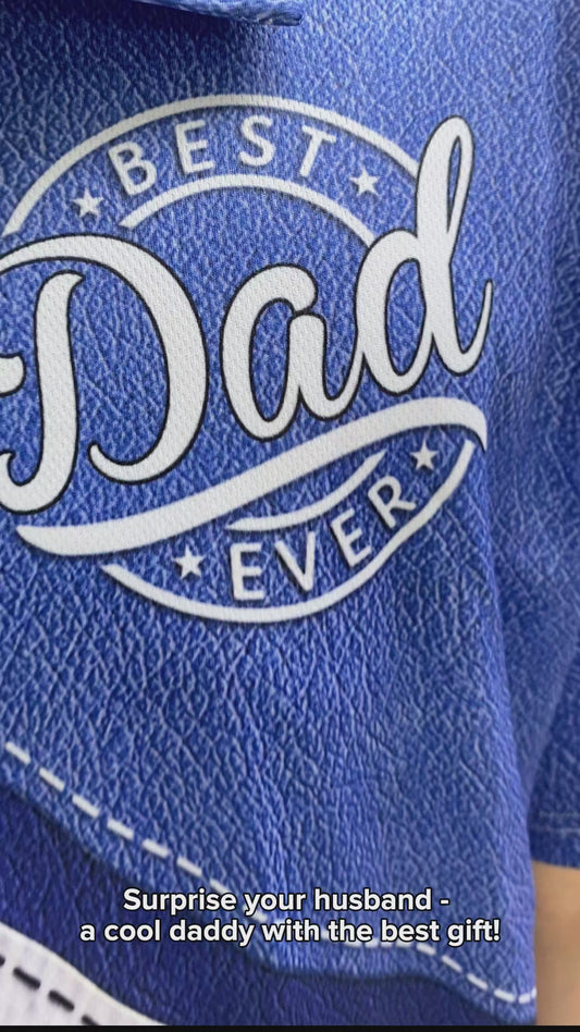 Best Dad Ever - Personalized Father Polo Shirt