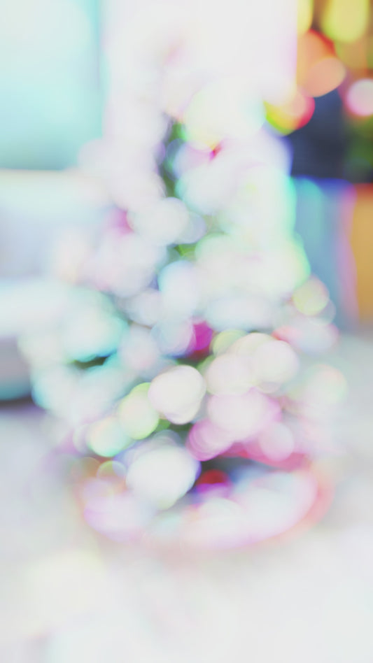 Es kommt nicht darauf an, was unter dem Baum liegt – personalisierte Baumdecke für die Familie