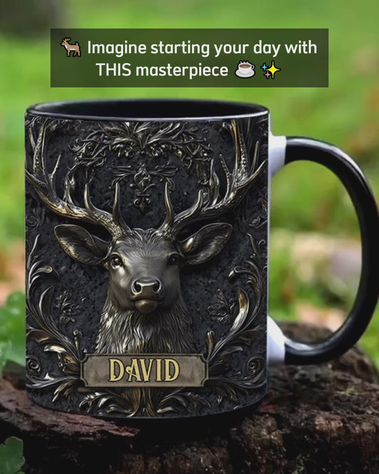 Jagdsaison - Personalisierte Tasse mit Jagdmotiv