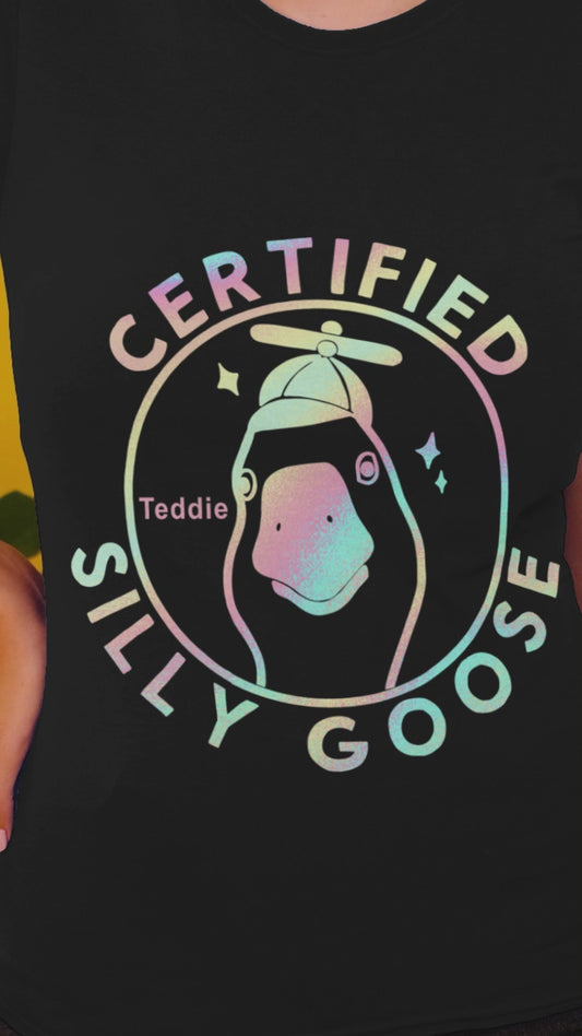 Certified Silly Goose - Personalized Sarcasm T-shirt And Hoodie