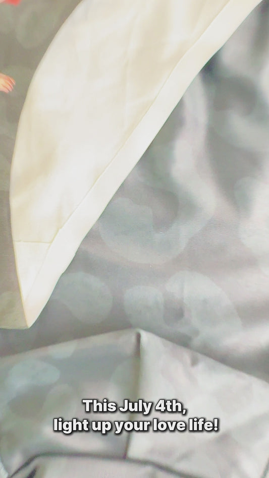 I Like How He Bangs I Like How She Explodes 4th July - Personalized Couple Women Briefs & Men Boxer Briefs