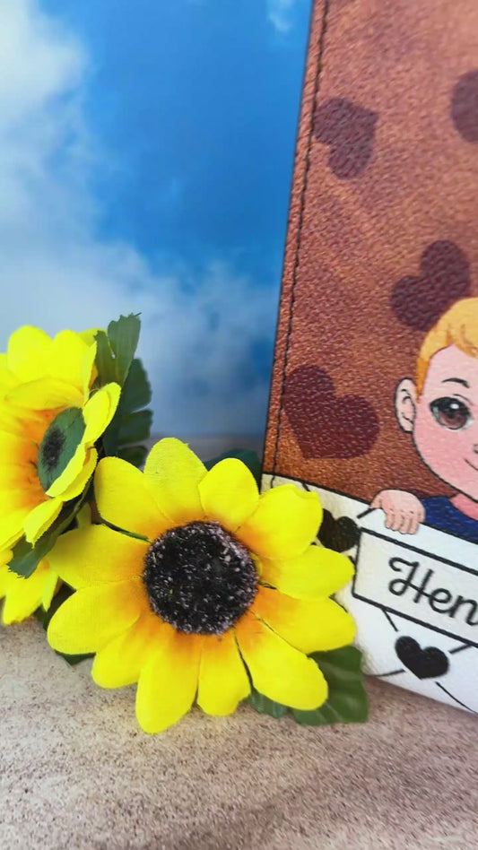 Best Grandma Ever - Gift for grandma, mom, aunt - Personalized Leather Handbag