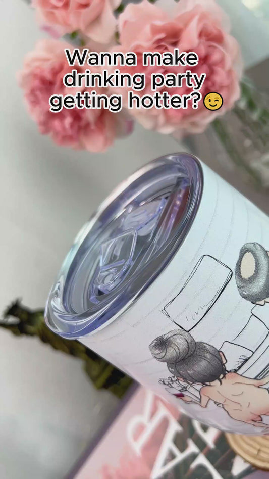 Lasst uns gemeinsam Wein trinken – personalisierter Weinbecher für Paare