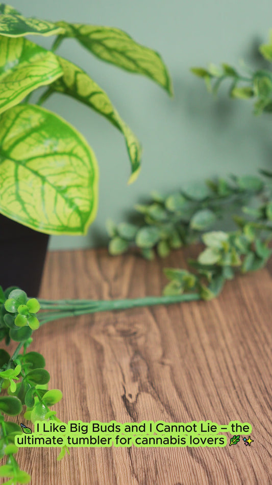 Ich mag große Buds – personalisierter Weed-Becher