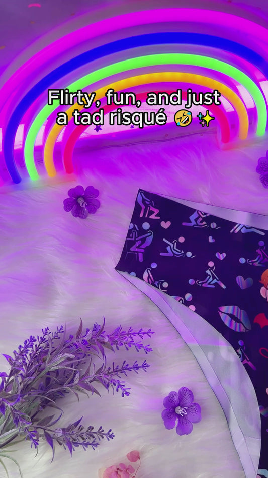 Ich will mit dir schlimme Dinge tun - Personalisierte Slips für Paare