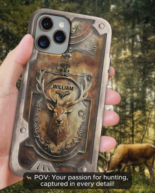 Deer Hunting - Personalized Hunting Full Print Phone Case