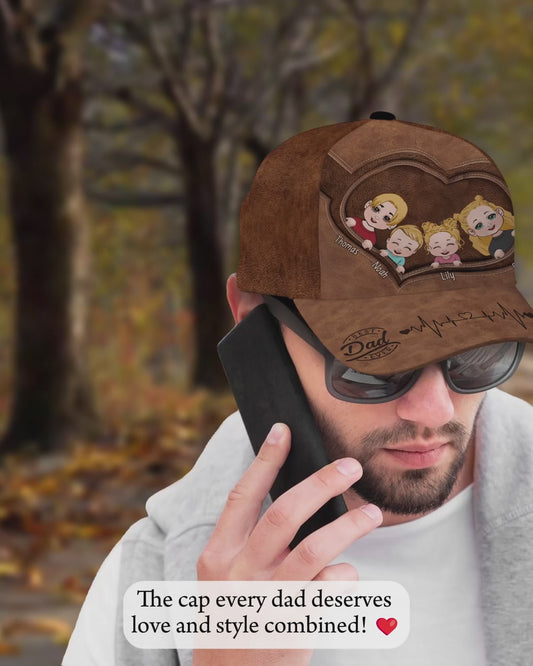 Best Dad Ever - Personalized Father Classic Cap