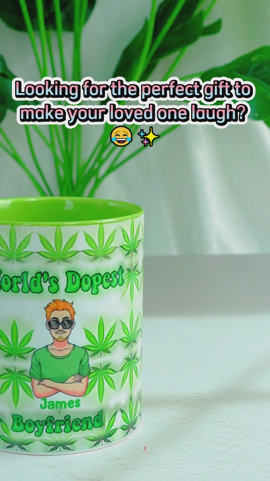 Best Buds - Personalisierter Becher mit Cannabis-Akzent