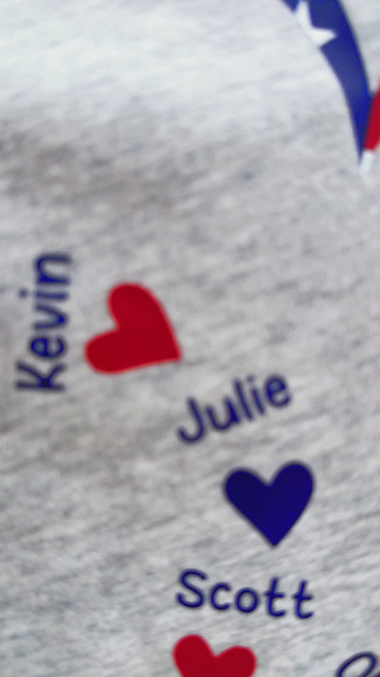 Erst Mama, jetzt Oma – Personalisiertes Oma-T-Shirt und Hoodie