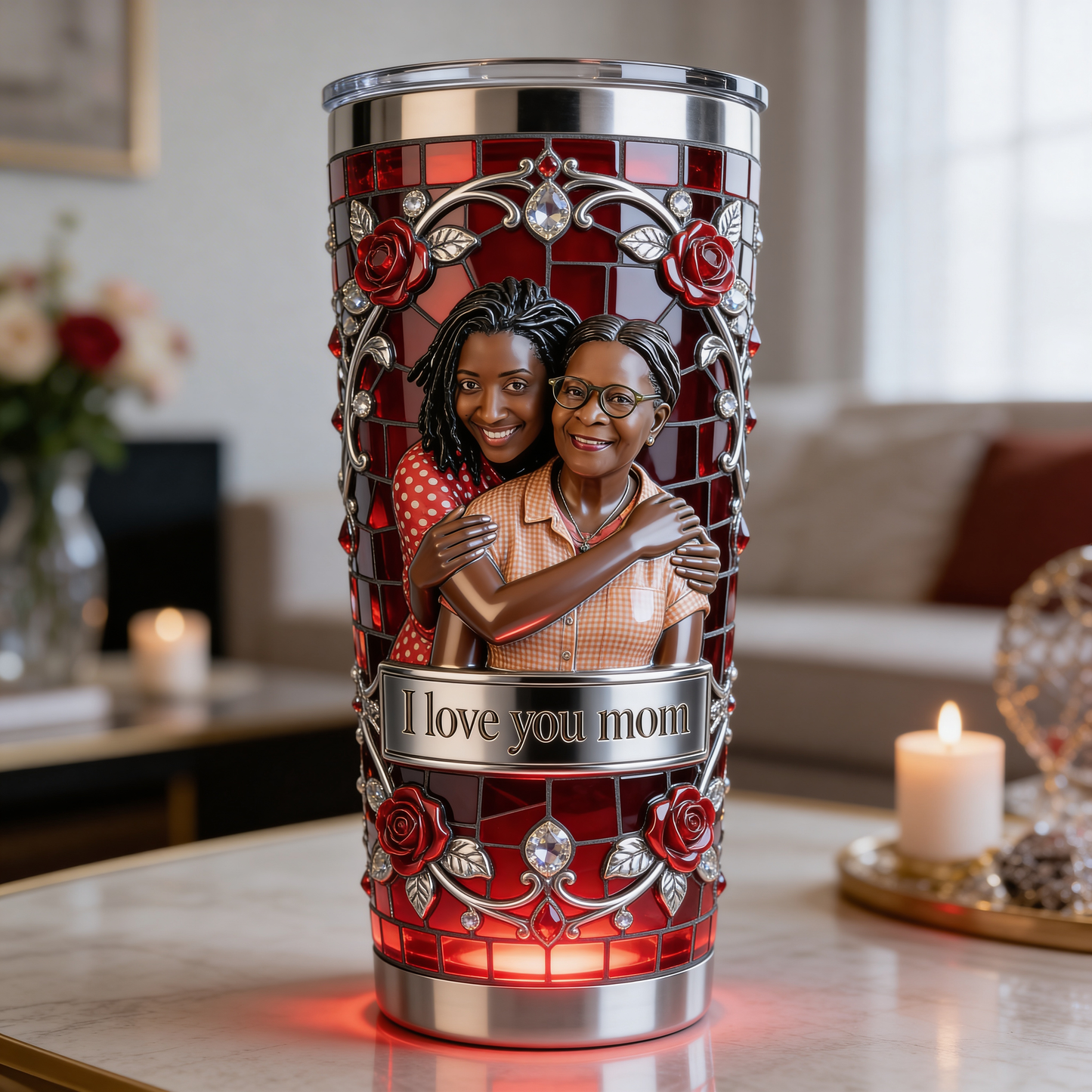 Geschenkidee für Mütter - Personalisierter Mutter-Tumbler