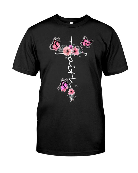 Faith – T-Shirt und Hoodie zur Sensibilisierung für Brustkrebs 0822