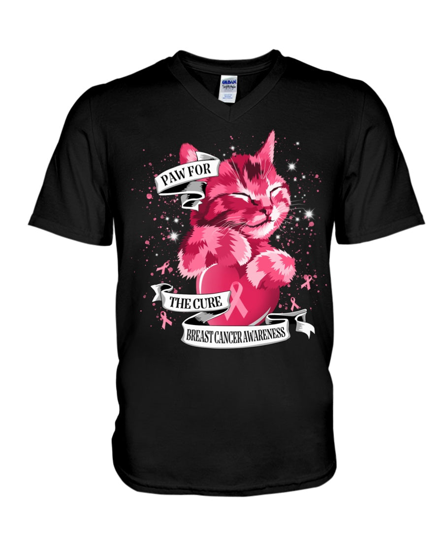 Paw For The Cure – T-Shirt und Hoodie zur Sensibilisierung für Brustkrebs 0822