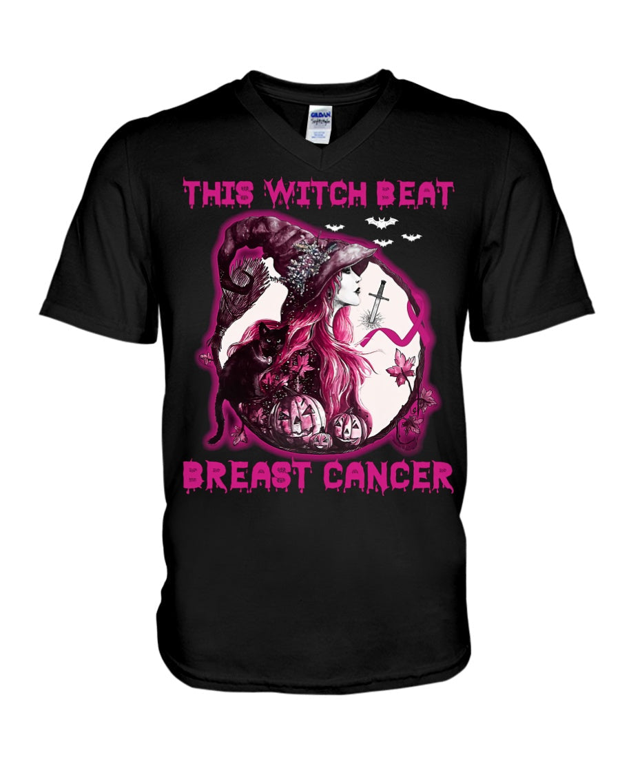 Diese Hexe hat Brustkrebs besiegt – T-Shirt und Hoodie zur Sensibilisierung für Brustkrebs 0822