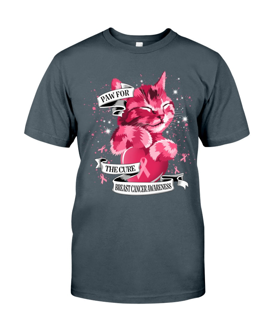 Paw For The Cure – T-Shirt und Hoodie zur Sensibilisierung für Brustkrebs 0822