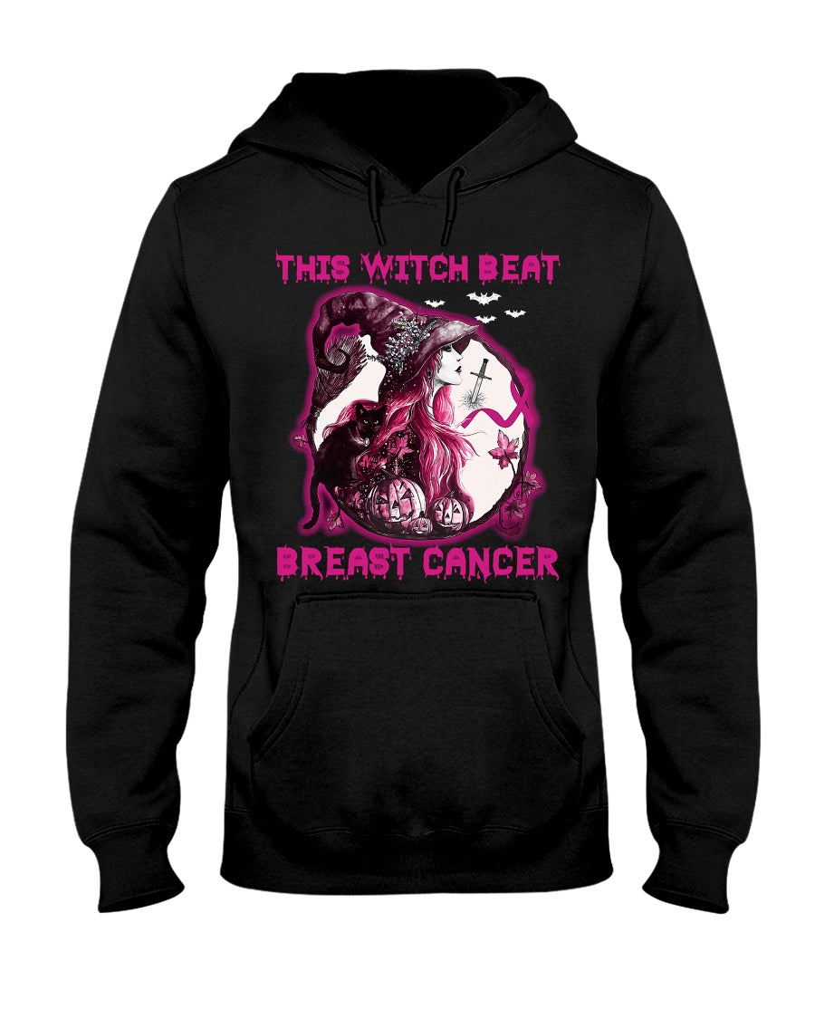 Diese Hexe hat Brustkrebs besiegt – T-Shirt und Hoodie zur Sensibilisierung für Brustkrebs 0822