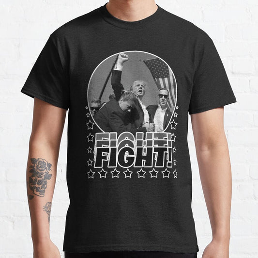„Niemals aufgeben“-Shirt, „Kämpfe für Amerika“-T-Shirt, „Kundgebung 2024“-Shirt & Hoodie