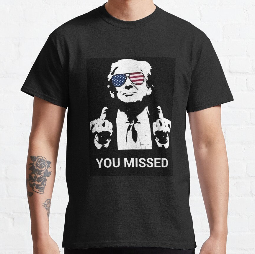 „Vermisst mich“-Shirt, „Fight Fight Fight“-T-Shirt, „Rallye 2024“-Shirt & Hoodie