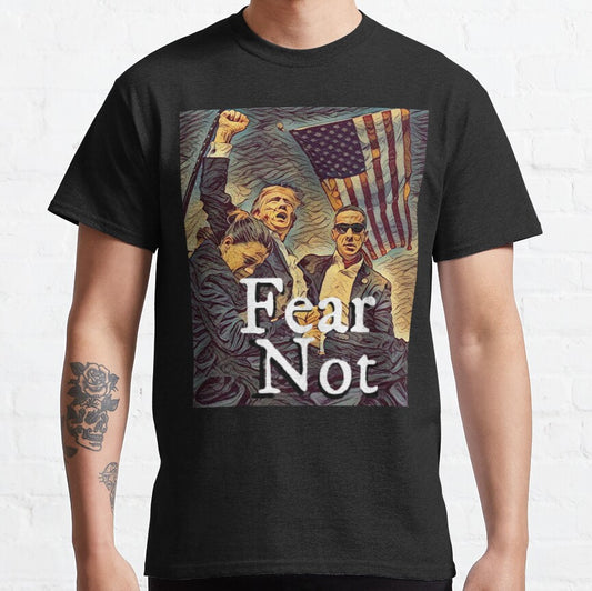 „Niemals aufgeben“-Shirt, „Kämpfe für Amerika“-T-Shirt, Retro-Rallye-Shirt & Hoodie