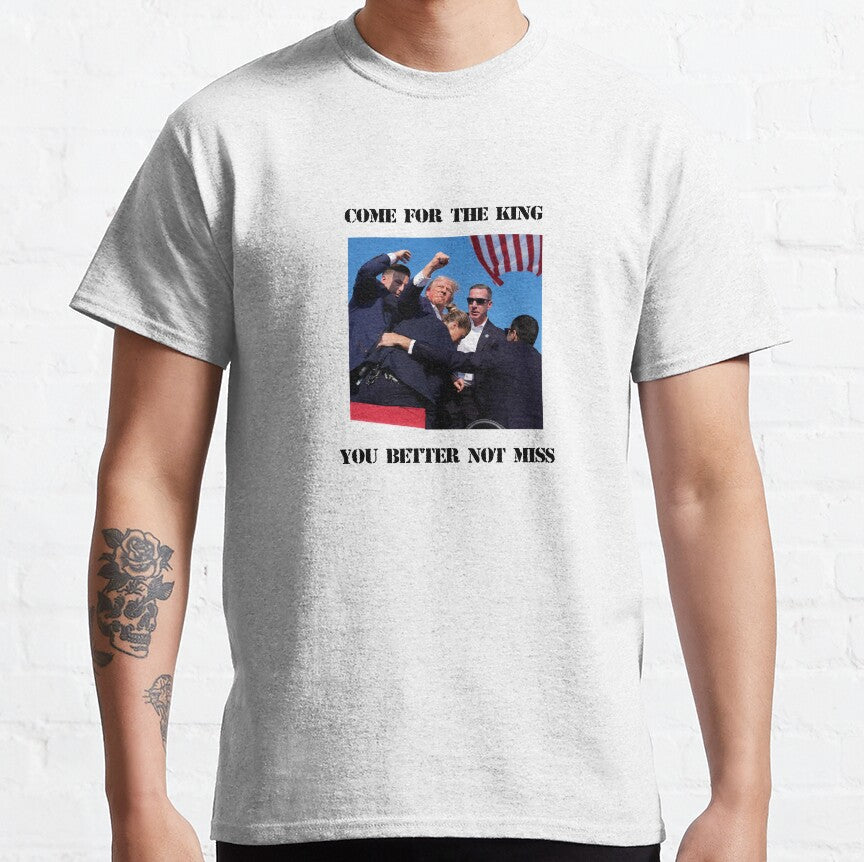 „Niemals aufgeben“-Shirt, „Kämpfe für Amerika“-T-Shirt, „Kundgebung 2024“-Shirt & Hoodie