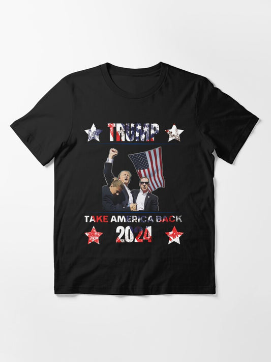 „Niemals aufgeben“-Shirt, „Kämpfe für Amerika“-T-Shirt, „Kundgebung 2024“-Shirt & Hoodie