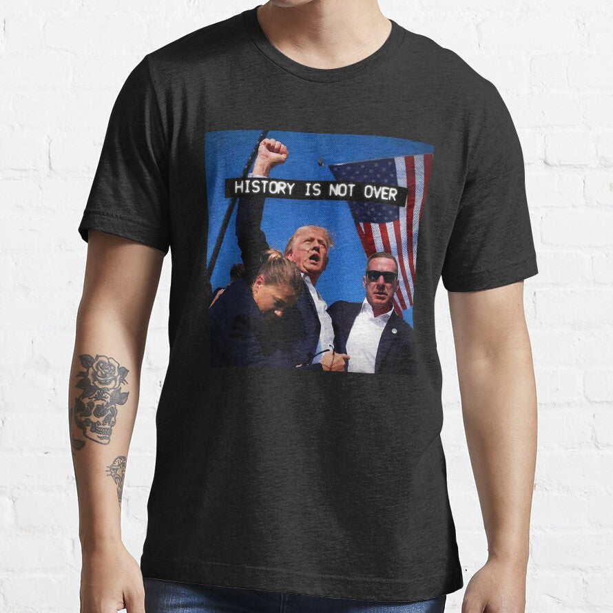 „Niemals aufgeben“-Shirt, „Kämpfe für Amerika“-T-Shirt, „Kundgebung 2024“-Shirt & Hoodie