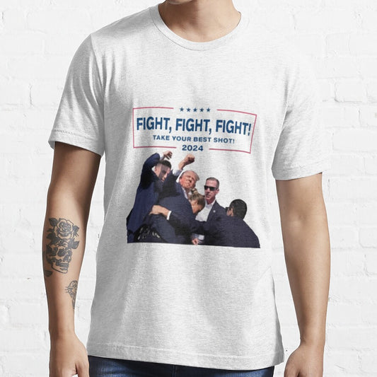 „Niemals aufgeben“-Shirt, „Kämpfe für Amerika“-T-Shirt, „Kundgebung 2024“-Shirt & Hoodie