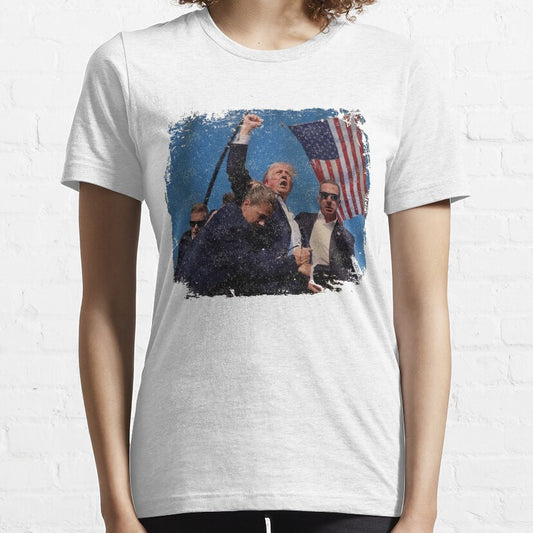 „Niemals aufgeben“-Shirt, „Kämpfe für Amerika“-T-Shirt, Retro-Rallye-Shirt & Hoodie