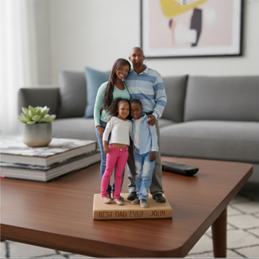 Personalisierte Foto-Plakette - Das beste Geschenk für Papa und Opa