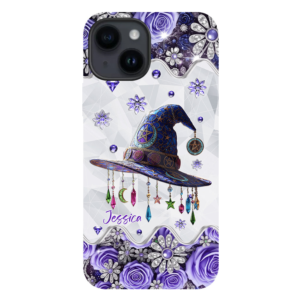 Beautiful Witch Hat - Personalized Witch Full Print Phone Case