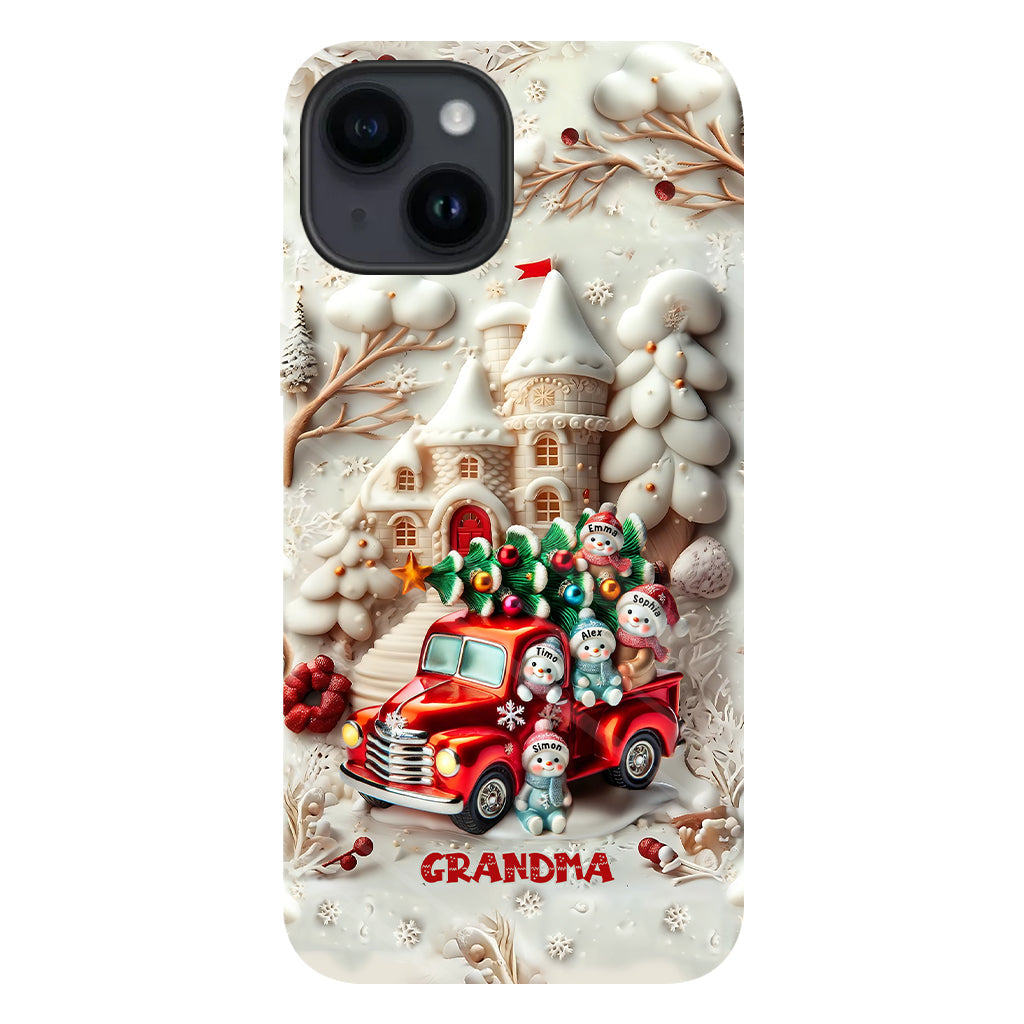 Nana's Little Cuties - Personalized Grandma Full Print Phone Case