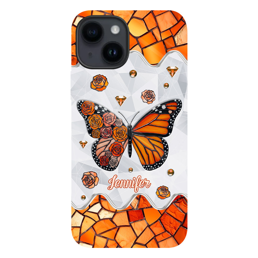 Wunderschöner Schmetterling – Personalisierte Handyhülle mit Schmetterlingsmotiv
